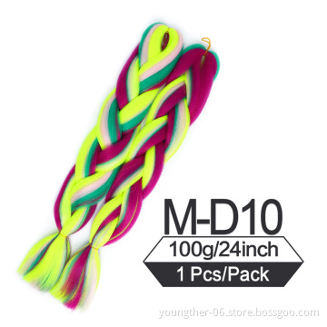 Jumbo Crochet Braid Hair 24inch 100g Wholesale Price Cheap Original Synthetic Jumbo Braiding Hair